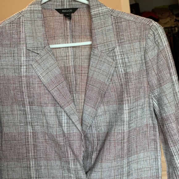 RW&Co plaid blazer - Picture 3 of 3